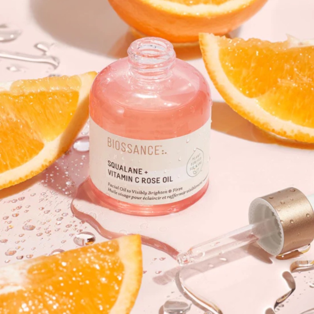 Biossance: SQUALANE + VITAMIN C ROSE OIL